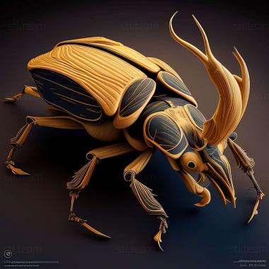 3D model Chalcosoma (STL)